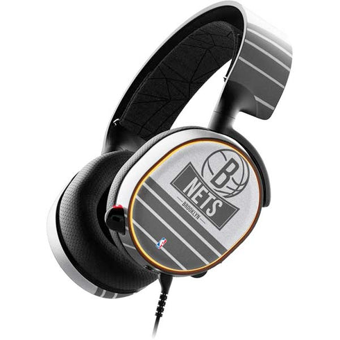 NBA Brooklyn Nets Static SteelSeries Arctis 5 Skin