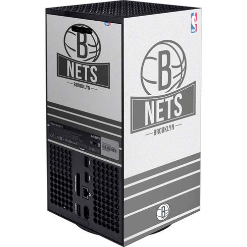 NBA Brooklyn Nets Static Xbox Series X Console Skin