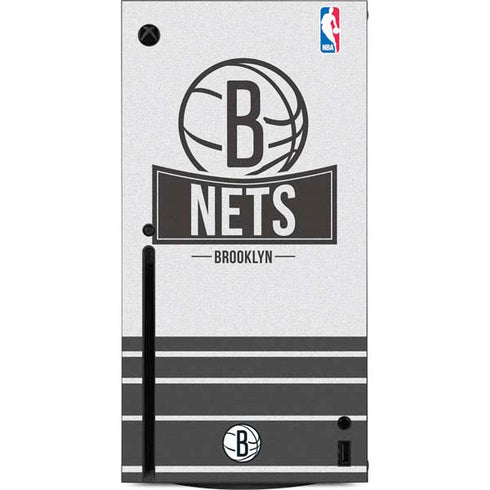 NBA Brooklyn Nets Static Xbox Series X Console Skin