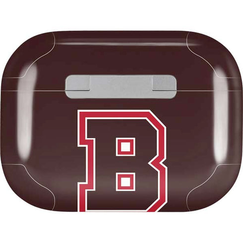 Brown University B Logo AirPods Pro 2nd Gen Skin