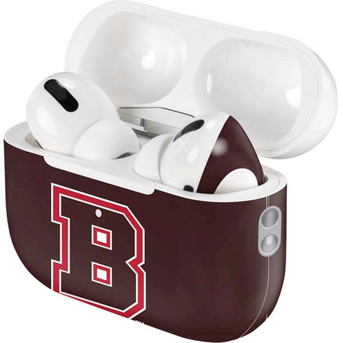 Brown University B Logo AirPods Pro 2nd Gen Skin