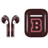 Brown University B Logo Apple AirPods Skin