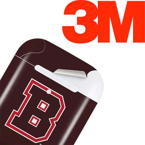 Brown University B Logo Apple AirPods Skin