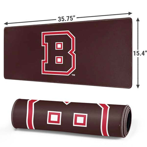 Brown University B Logo Gaming Mouse Pad