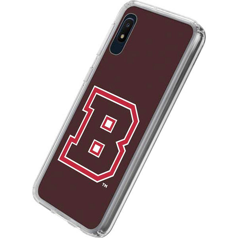 Brown University B Logo Galaxy A10e Clear Case