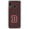 Brown University B Logo Galaxy A20 Clear Case
