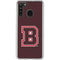Brown University B Logo Galaxy A21 Clear Case