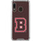 Brown University B Logo Galaxy A30 Clear Case