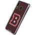 Brown University B Logo Galaxy A30 Clear Case