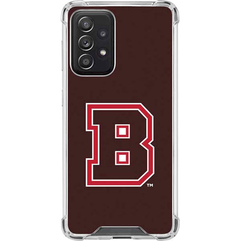Brown University B Logo Galaxy A52 5G Clear Case