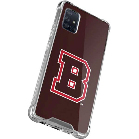 Brown University B Logo Galaxy A71 5G Clear Case
