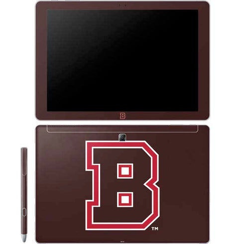 Brown University B Logo Galaxy Book 12in Skin