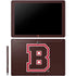 Brown University B Logo Galaxy Book 12in Skin