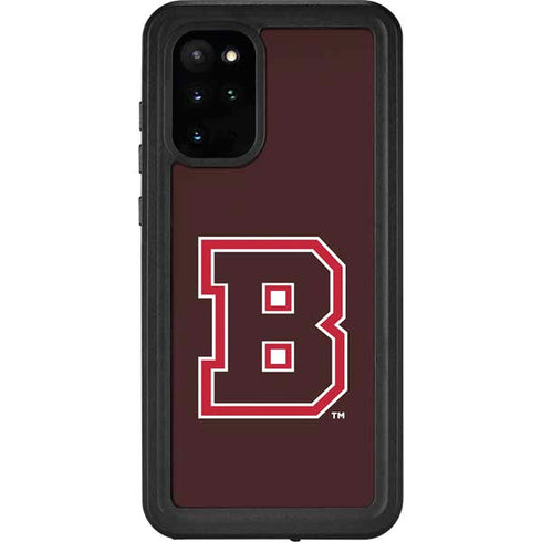Brown University B Logo Galaxy S20 Plus Waterproof Case