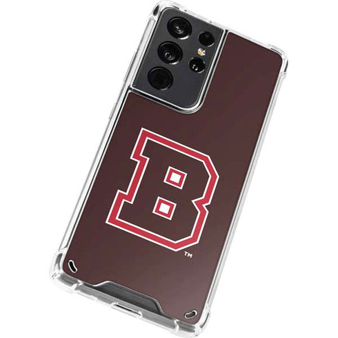 Brown University B Logo Galaxy S21 Ultra 5G Clear Case