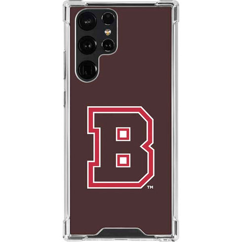 Brown University B Logo Galaxy S22 Ultra Clear Case