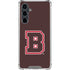 Brown University B Logo Galaxy S23 FE Clear Case