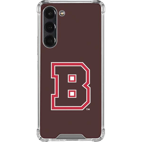 Brown University B Logo Galaxy S23 Plus Clear Case