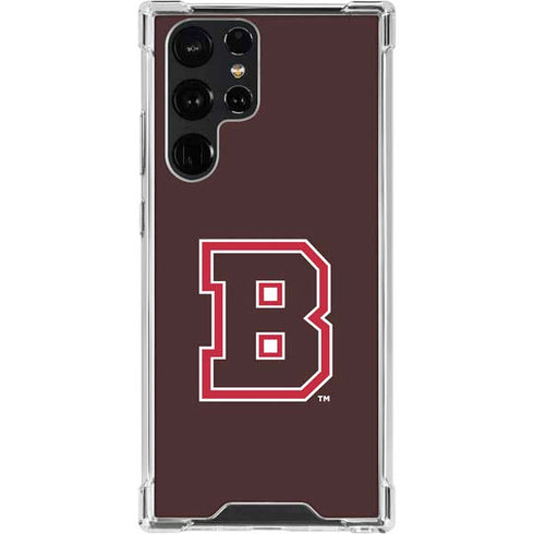 Brown University B Logo Galaxy S23 Ultra Clear Case