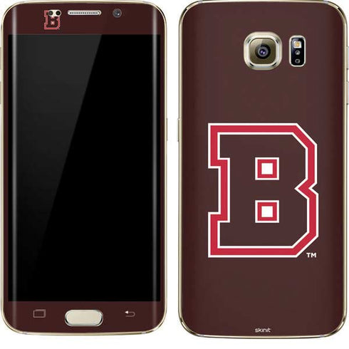 Brown University B Logo Galaxy S7 Edge Skin