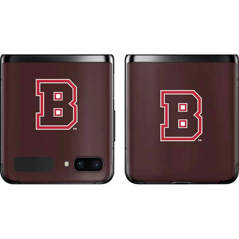 Brown University B Logo Galaxy Z Flip Skin