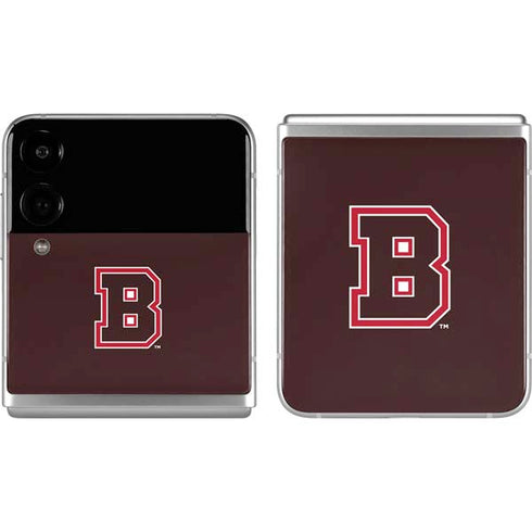 Brown University B Logo Galaxy Z Flip4 5G Skin