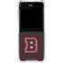 Brown University B Logo Galaxy Z Flip5 5G Clear Case