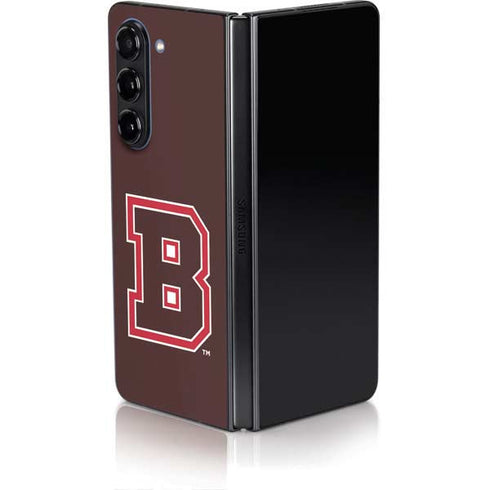 Brown University B Logo Galaxy Z Fold5 5G Skin