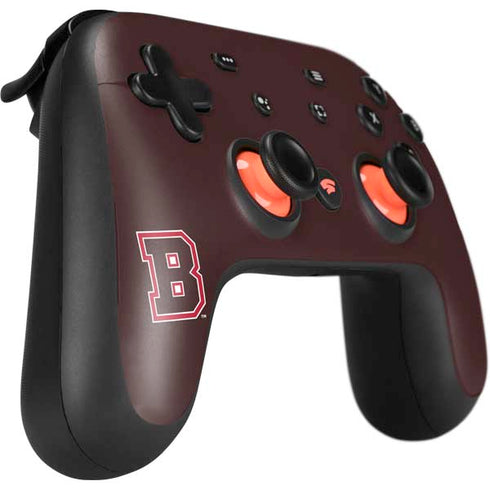 Brown University B Logo Google Stadia Controller Skin