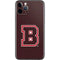 Brown University B Logo iPhone 11 Pro Skin