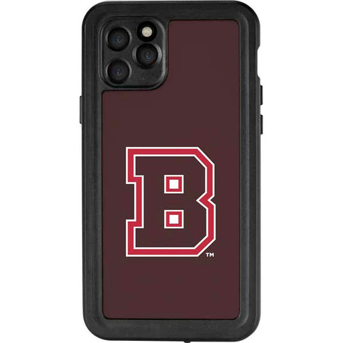Brown University B Logo iPhone 11 Pro Waterproof Case