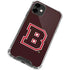 Brown University B Logo iPhone 12 Mini Clear Case