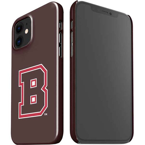 Brown University B Logo iPhone 12 Mini Lite Case