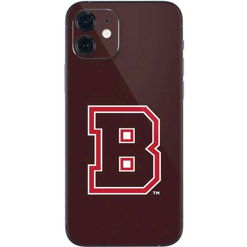 Brown University B Logo iPhone 12 Mini Skin
