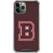 Brown University B Logo iPhone 12 Pro Clear Case