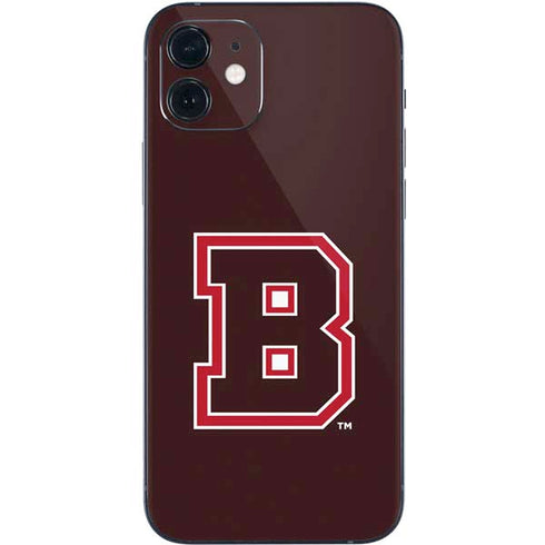 Brown University B Logo iPhone 12 Skin