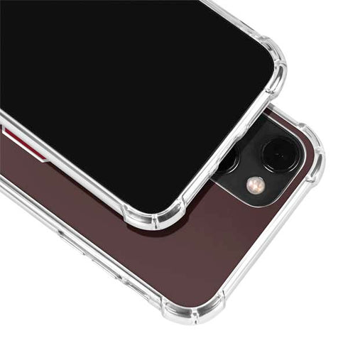 Brown University B Logo iPhone 14 Plus Clear Case