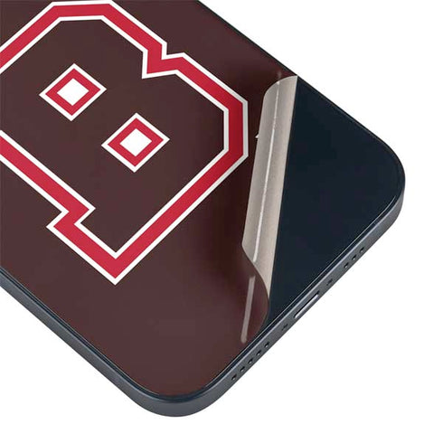 Brown University B Logo iPhone 14 Plus Skin