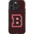 Brown University B Logo iPhone 15 Pro Impact Case