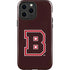 Brown University B Logo iPhone 14 Pro Max Impact Case
