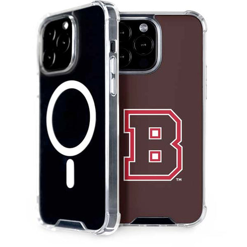 Brown University B Logo iPhone 15 Pro Max MagSafe Case