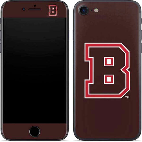 Brown University B Logo iPhone 8 Skin