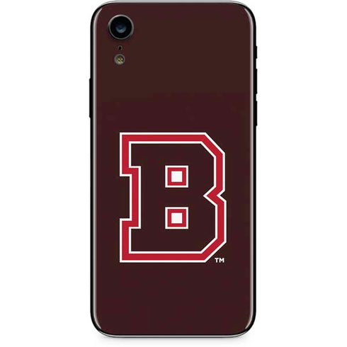 Brown University B Logo iPhone XR Skin