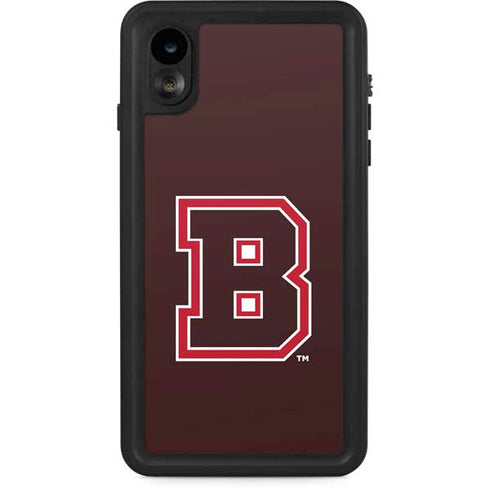 Brown University B Logo iPhone XR Waterproof Case