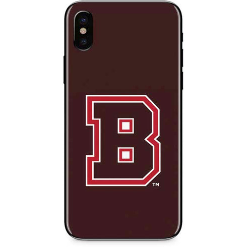 Brown University B Logo iPhone XS Skin