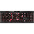 Brown University B Logo K95 RGB PLATINUM Mechanical Gaming Keyboard Skin