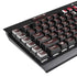 Brown University B Logo K95 RGB PLATINUM Mechanical Gaming Keyboard Skin
