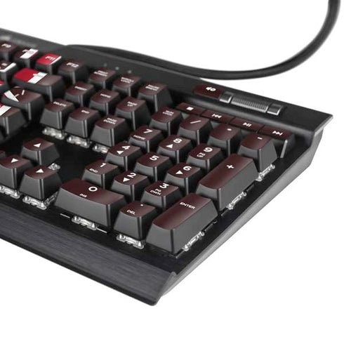 Brown University B Logo K95 RGB PLATINUM Mechanical Gaming Keyboard Skin