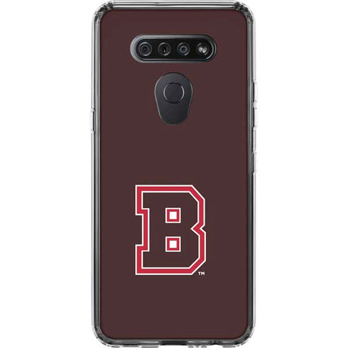 Brown University B Logo LG K51/Q51 Clear Case