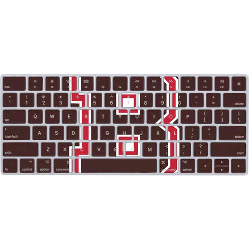 Brown University B Logo Magic Keyboard Skin